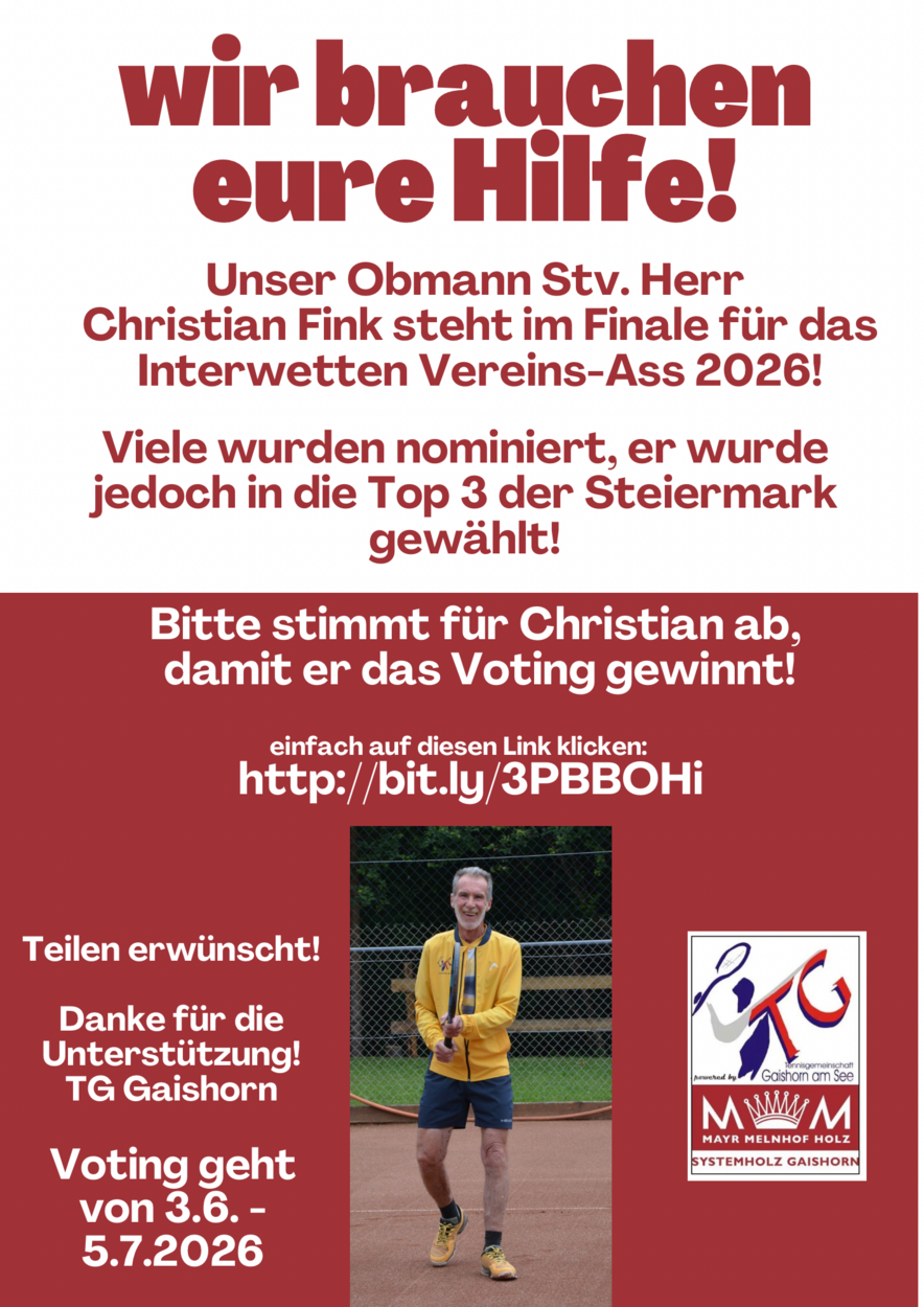 Vereins-Ass des Jahres 2026